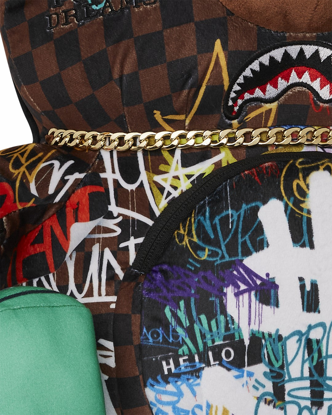 Sprayground - SHARKS IN PARIS THE RIZZ MONEYBEAR TEDDYBEAR BACKPACK