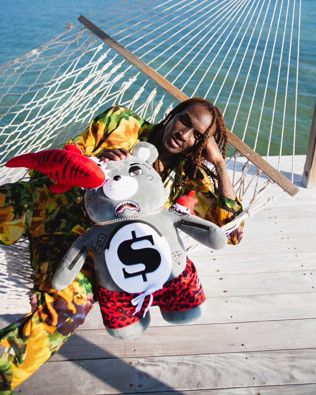 Sprayground - SHARK FRIENDS MONEYBEAR TEDDYBEAR BACKPACK