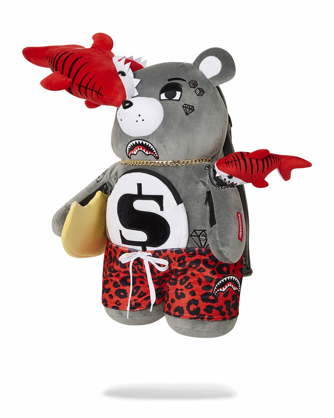 Sprayground - SHARK FRIENDS MONEYBEAR TEDDYBEAR BACKPACK