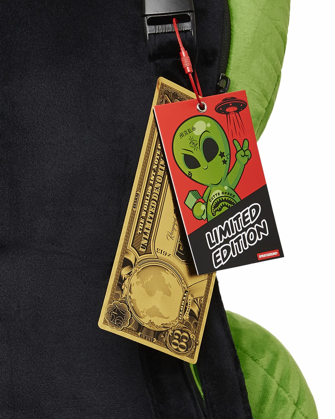Sprayground - ALIEN PLUSH BACKPACK