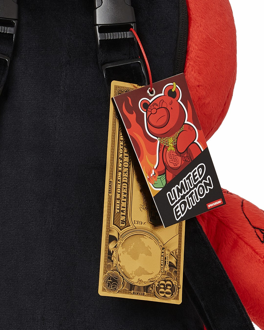 Sprayground - DIABLO PLUSH TEDDYBEAR BACKPACK