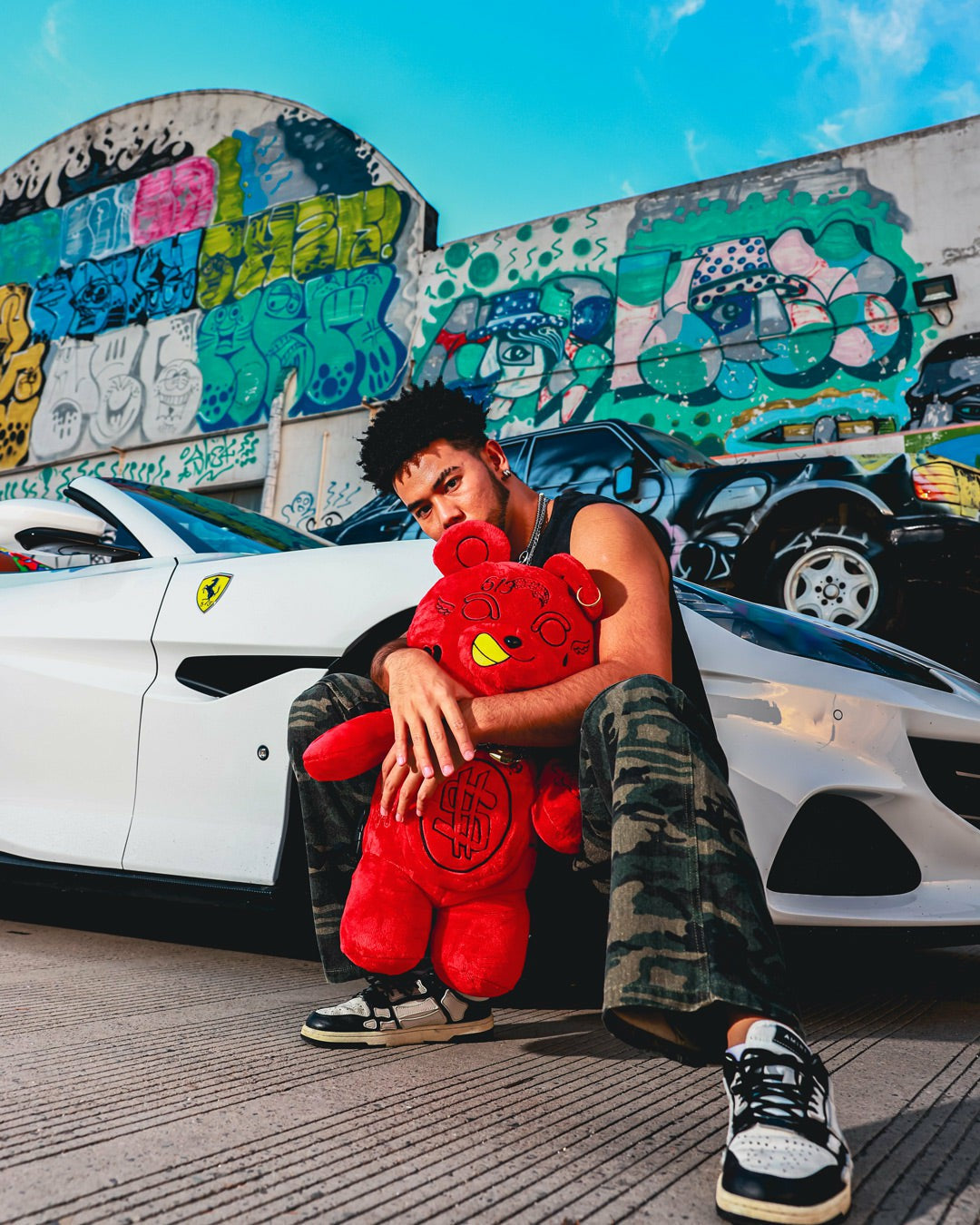 Sprayground - DIABLO PLUSH TEDDYBEAR BACKPACK