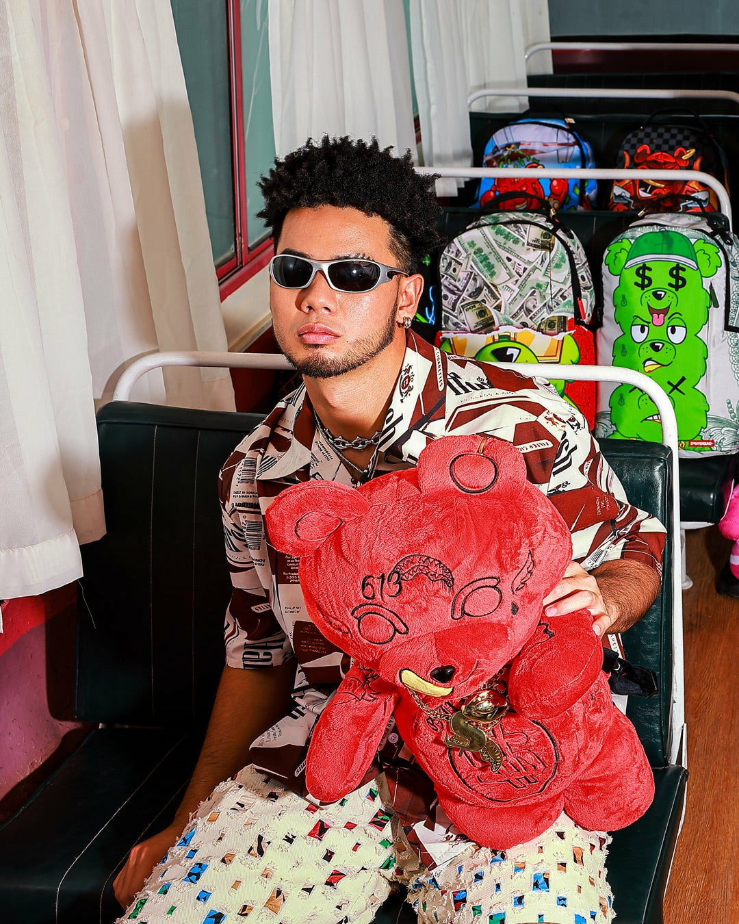 Sprayground - DIABLO PLUSH TEDDYBEAR BACKPACK