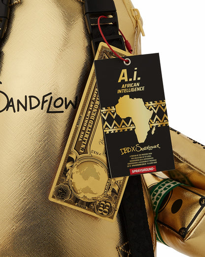 Sprayground - A.I.8 AFRICAN INTELLIGENCE PATH TO THE FUTURE II MEDIUM MONEYBEAR TEDD