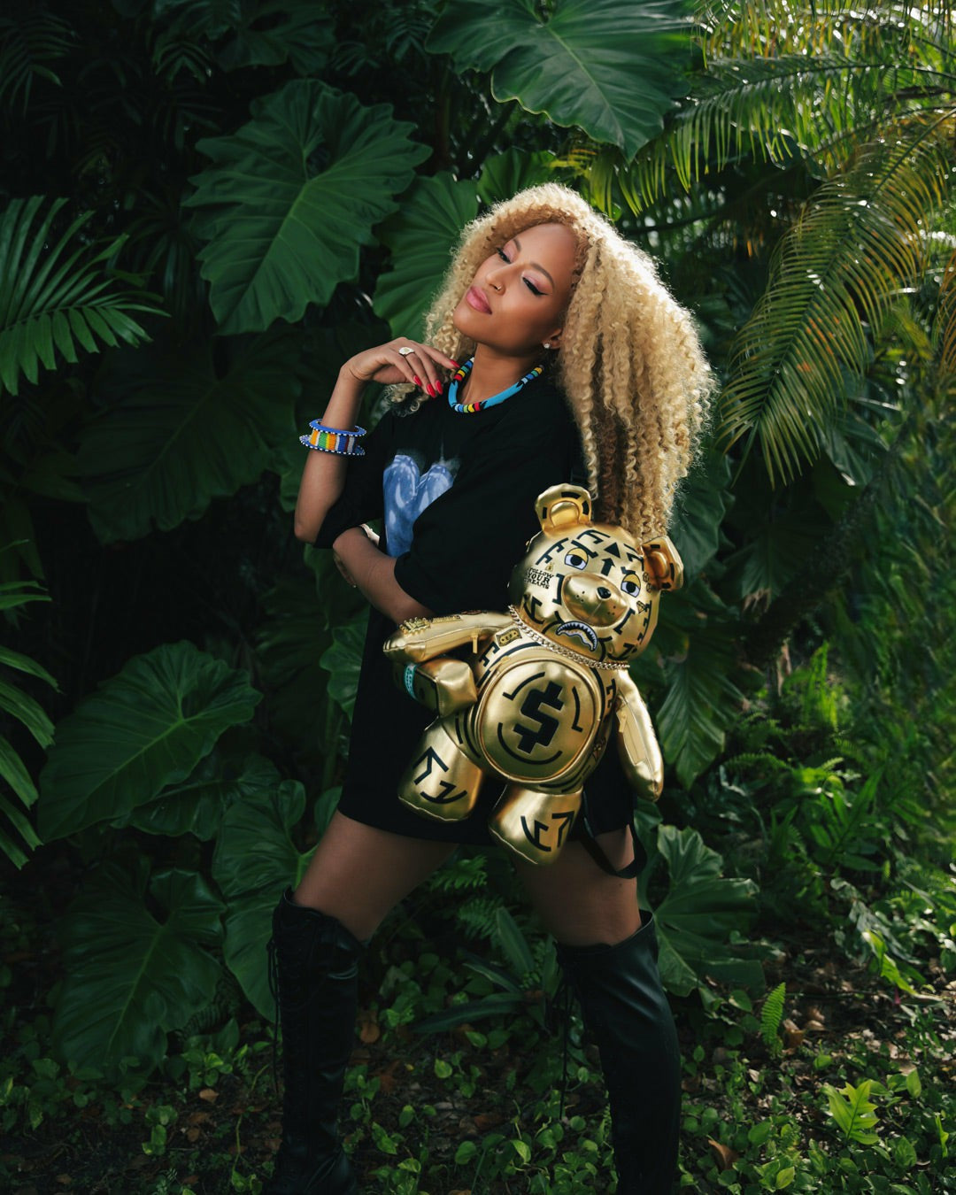 Sprayground - A.I.8 AFRICAN INTELLIGENCE PATH TO THE FUTURE II MEDIUM MONEYBEAR TEDD