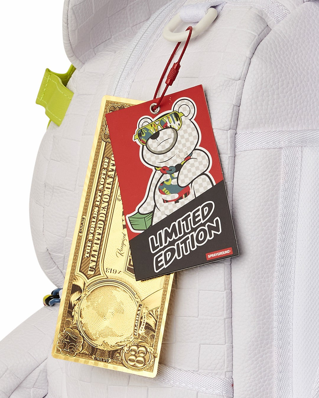 Sprayground - SHOW UP SHOW OUT MONEYBEAR TEDDYBEAR BACKPACK