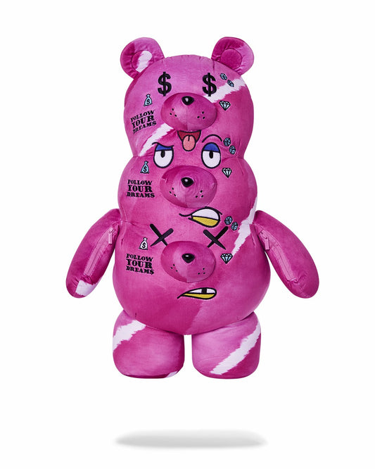 Sprayground - THE 3 HEADED BEAR PLUSH TEDDYBEAR BACKPACK
