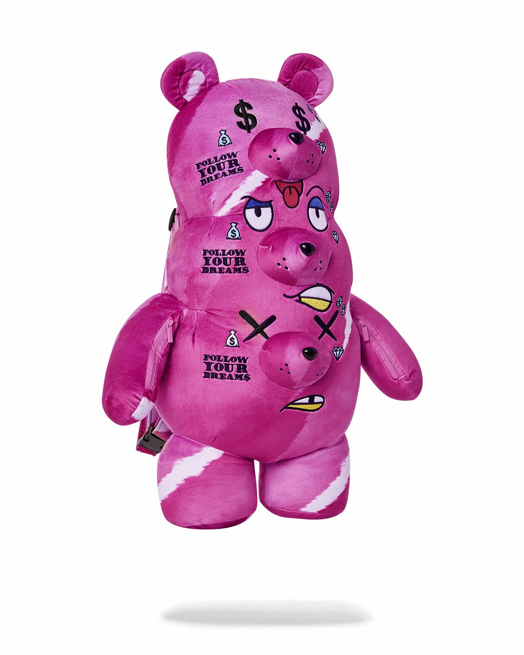 Sprayground - THE 3 HEADED BEAR PLUSH TEDDYBEAR BACKPACK