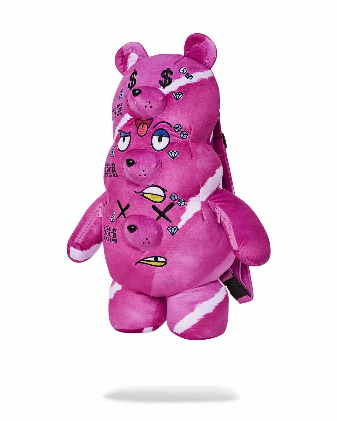Sprayground - THE 3 HEADED BEAR PLUSH TEDDYBEAR BACKPACK