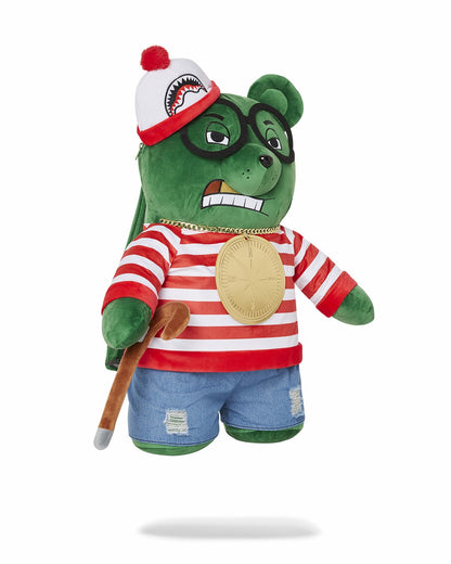 Sprayground - WHERES WALDO MONEYBEAR TEDDYBEAR BACKPACK