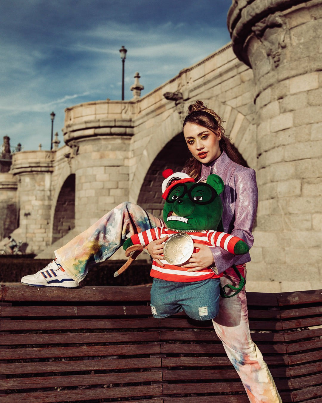 Sprayground - WHERES WALDO MONEYBEAR TEDDYBEAR BACKPACK