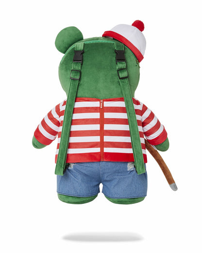 Sprayground - WHERES WALDO MONEYBEAR TEDDYBEAR BACKPACK