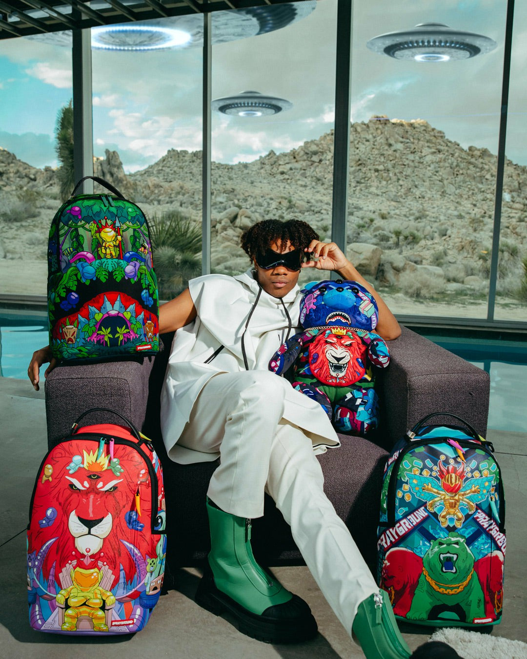 Sprayground - ASTRO TWILIGHT MONEYBEAR TEDDYBEAR BACKPACK