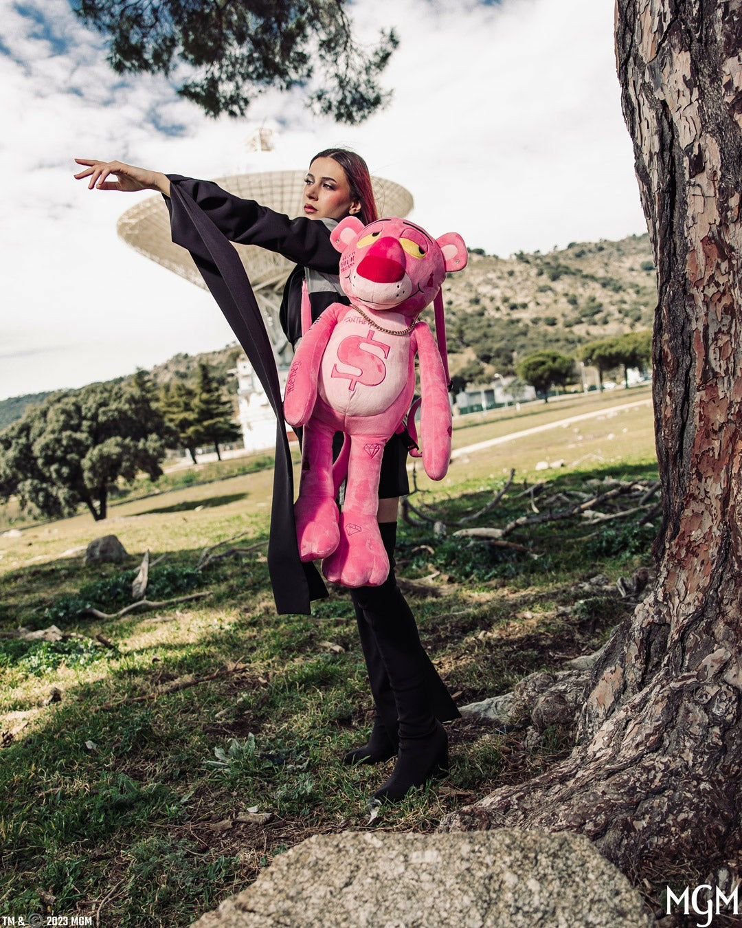 Sprayground - PINK PANTHER UP TO NO GOOD TEDDY BEAR BACKPACK