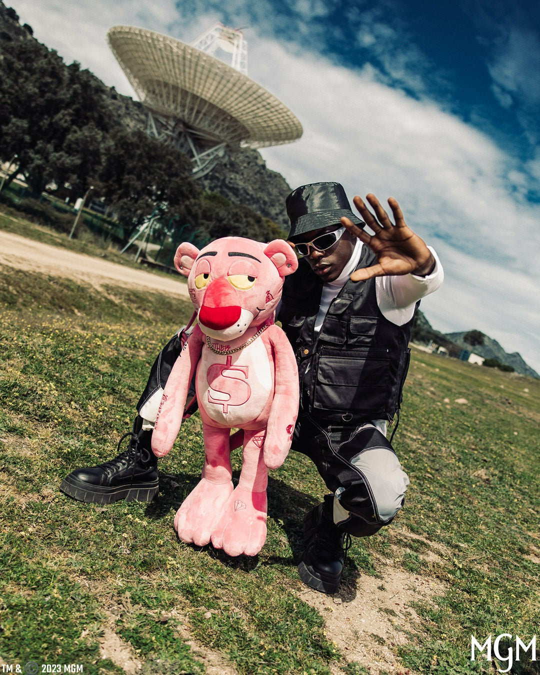 Sprayground - PINK PANTHER UP TO NO GOOD TEDDY BEAR BACKPACK