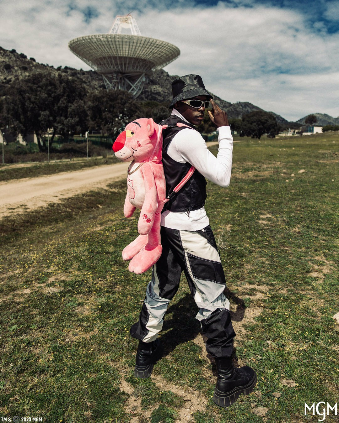 Sprayground - PINK PANTHER UP TO NO GOOD TEDDY BEAR BACKPACK