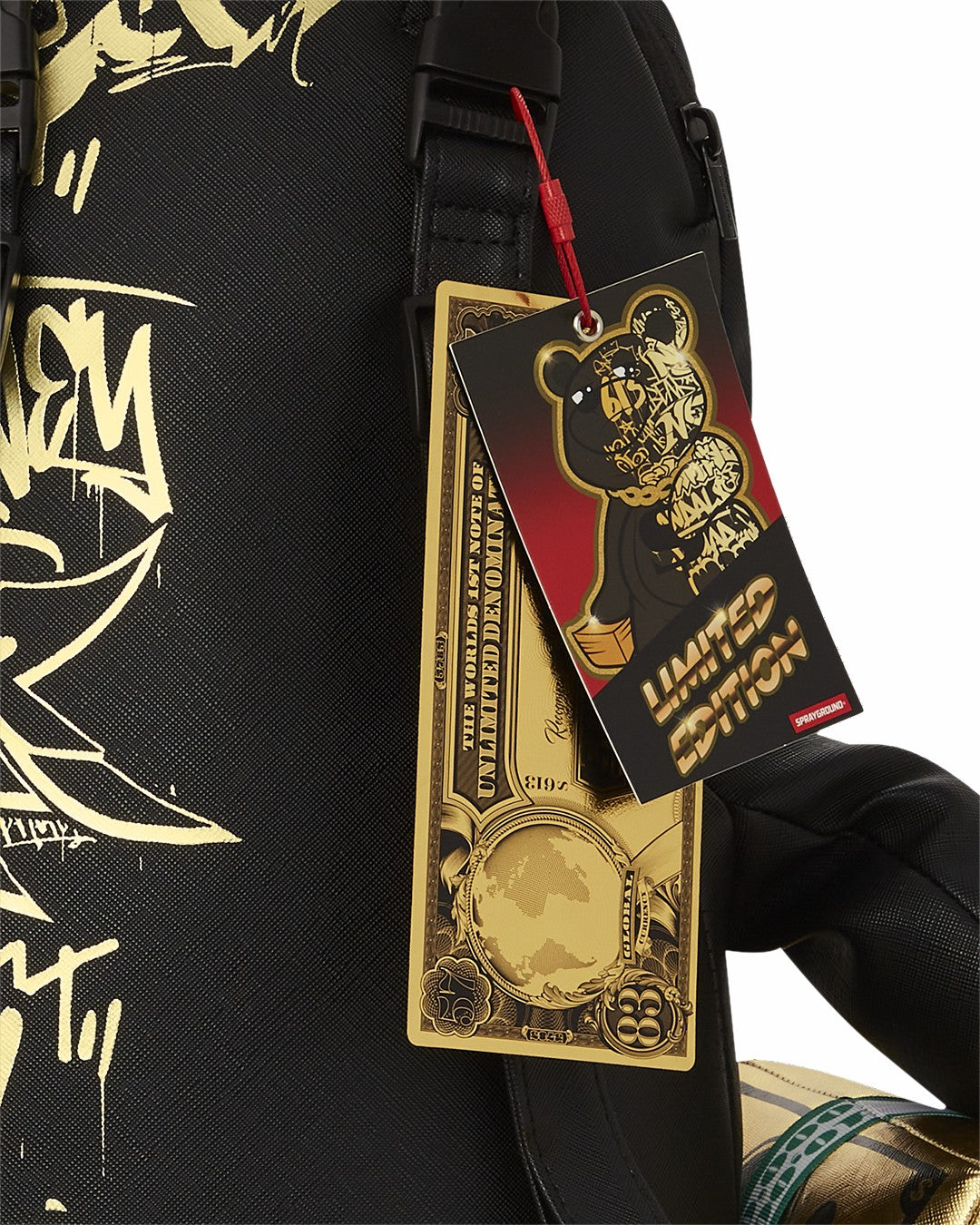 Sprayground - HALF GRAFF GLIDE MONEYBEAR TEDDYBEAR BACKPACK