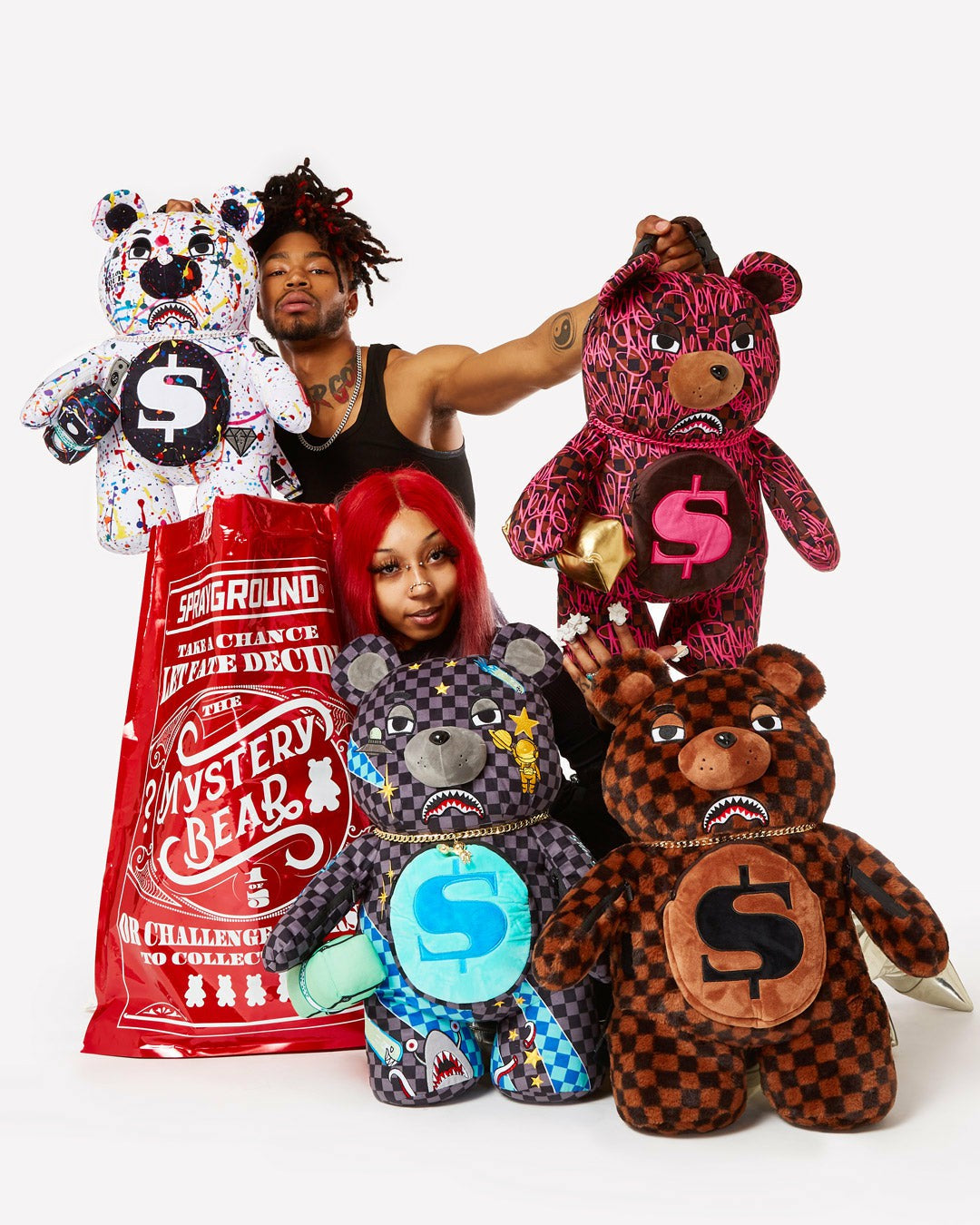 Sprayground - MYSTERY BEARS PACK (COLLECT ALL 5)