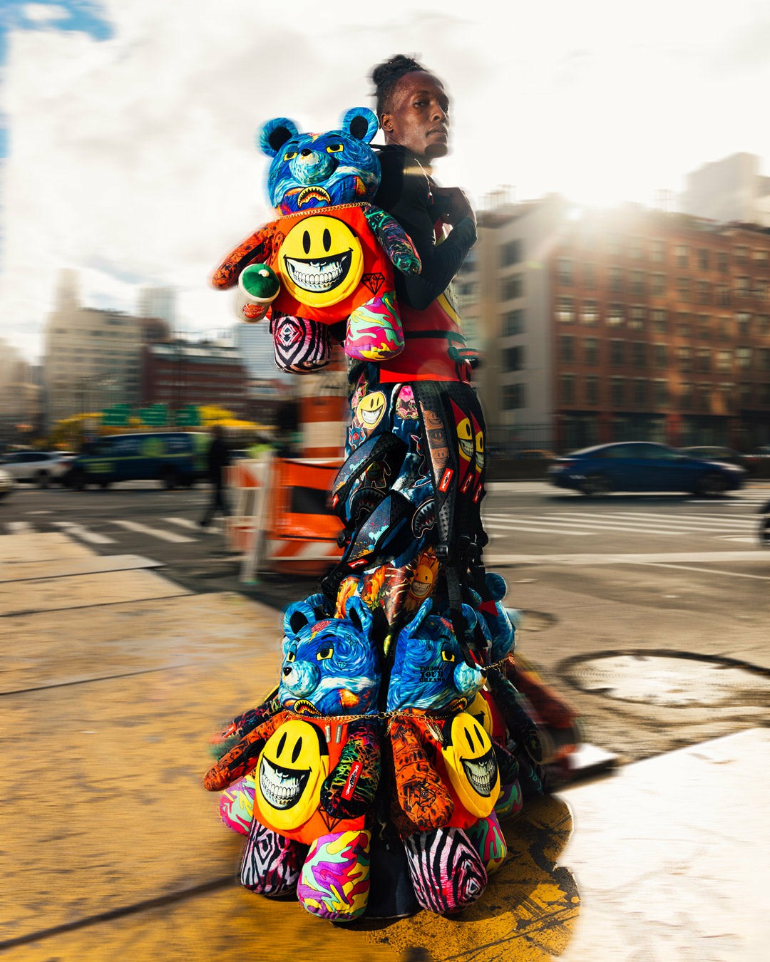 Sprayground - VILLAIN MONEY BEAR TEDDYBEAR RON ENGLISH EDITION BACKPACK
