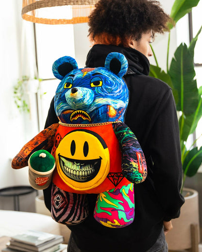 Sprayground - VILLAIN MONEY BEAR TEDDYBEAR RON ENGLISH EDITION BACKPACK