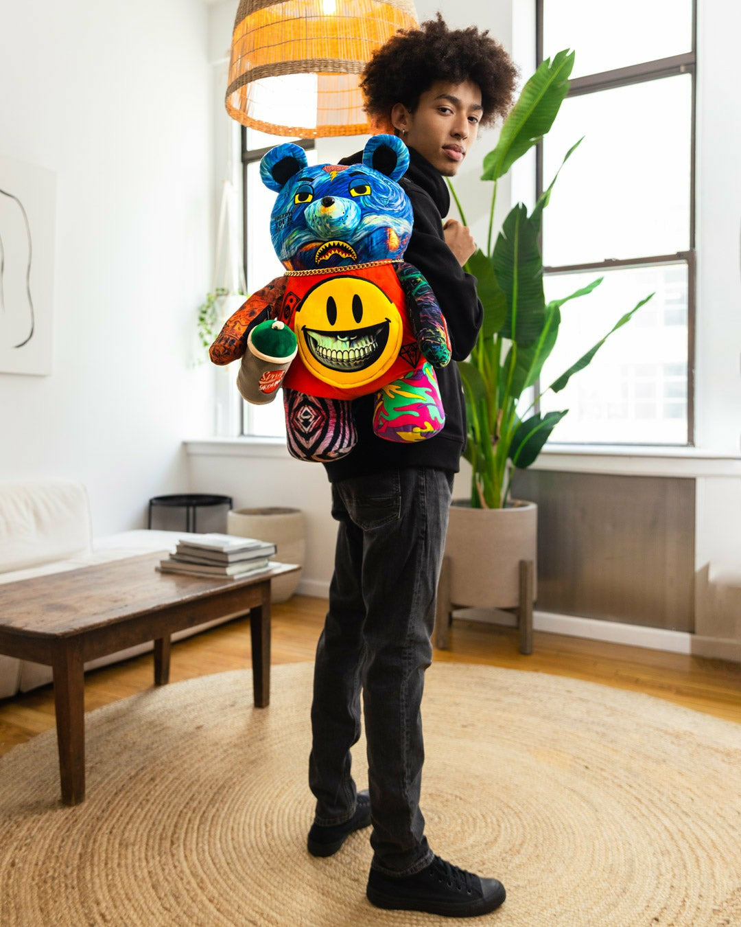 Sprayground - VILLAIN MONEY BEAR TEDDYBEAR RON ENGLISH EDITION BACKPACK