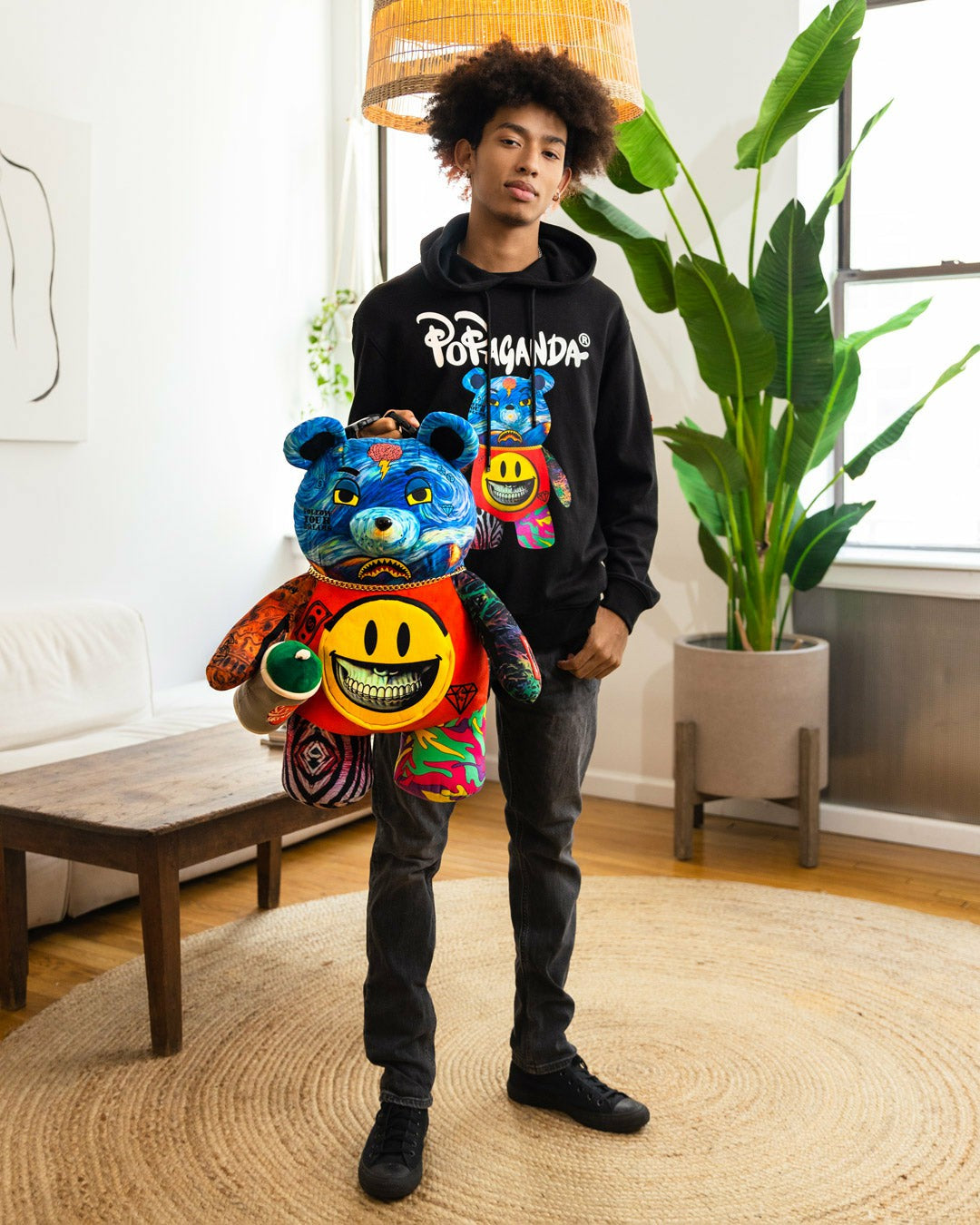 Sprayground - VILLAIN MONEY BEAR TEDDYBEAR RON ENGLISH EDITION BACKPACK