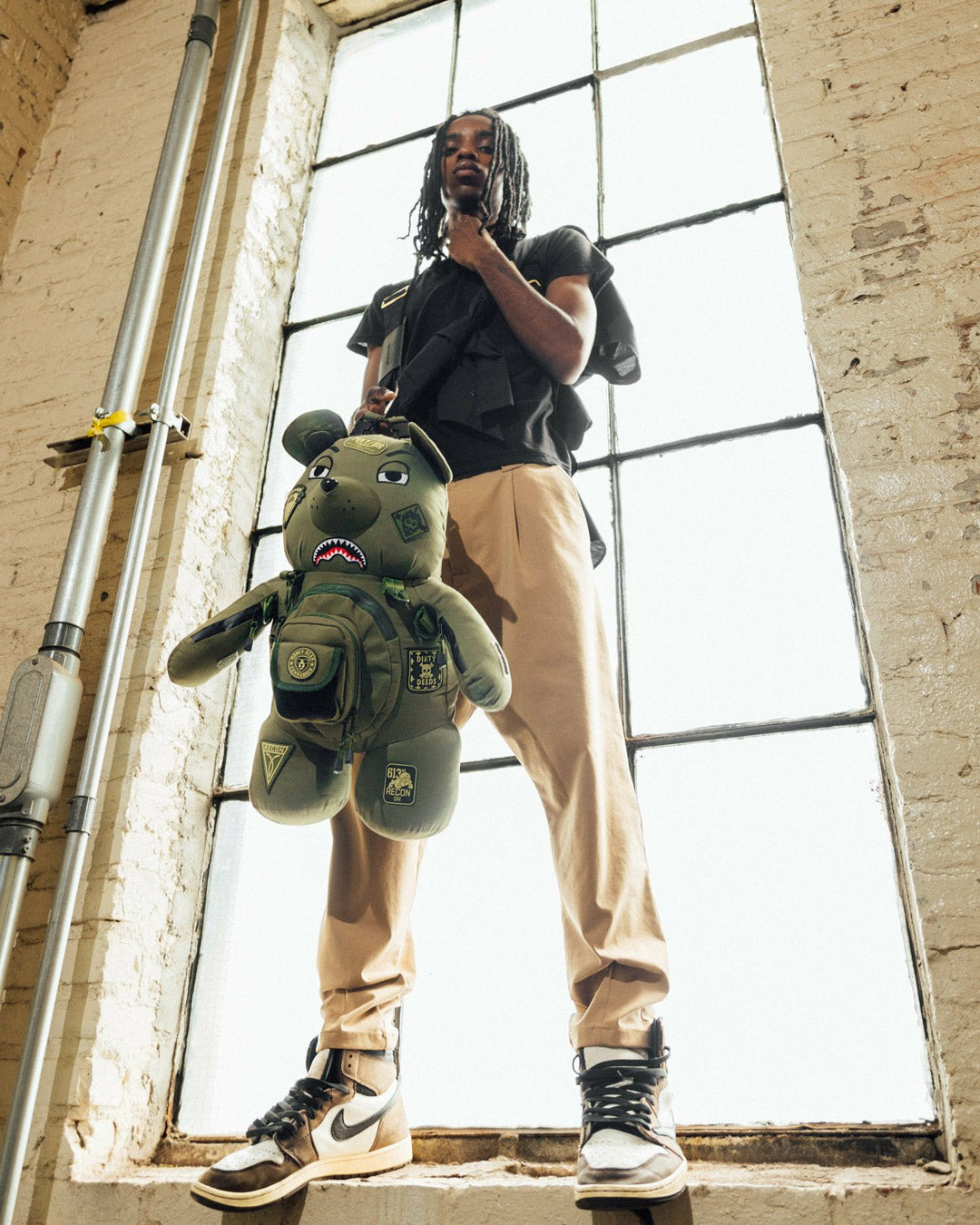 Sprayground - SPECIAL OPS FULL THROTTLE MONEYBEAR TEDDYBEAR BACKPACK