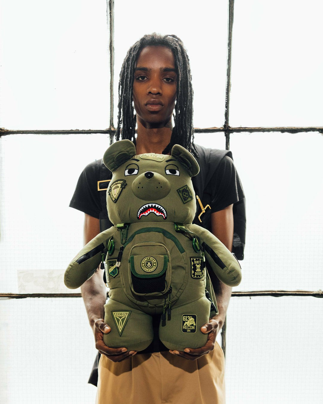 Sprayground - SPECIAL OPS FULL THROTTLE MONEYBEAR TEDDYBEAR BACKPACK