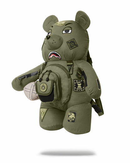Sprayground - SPECIAL OPS FULL THROTTLE MONEYBEAR TEDDYBEAR BACKPACK