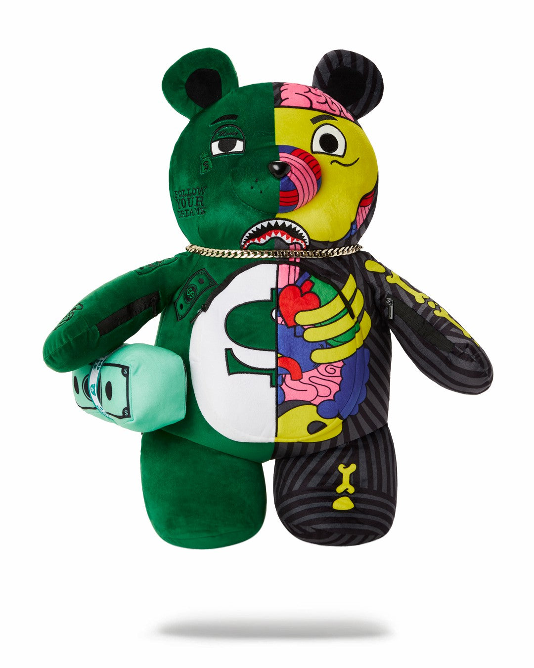 Sprayground - YOUNG X-RAY MONEYBEAR TEDDYBEAR BACKPACK