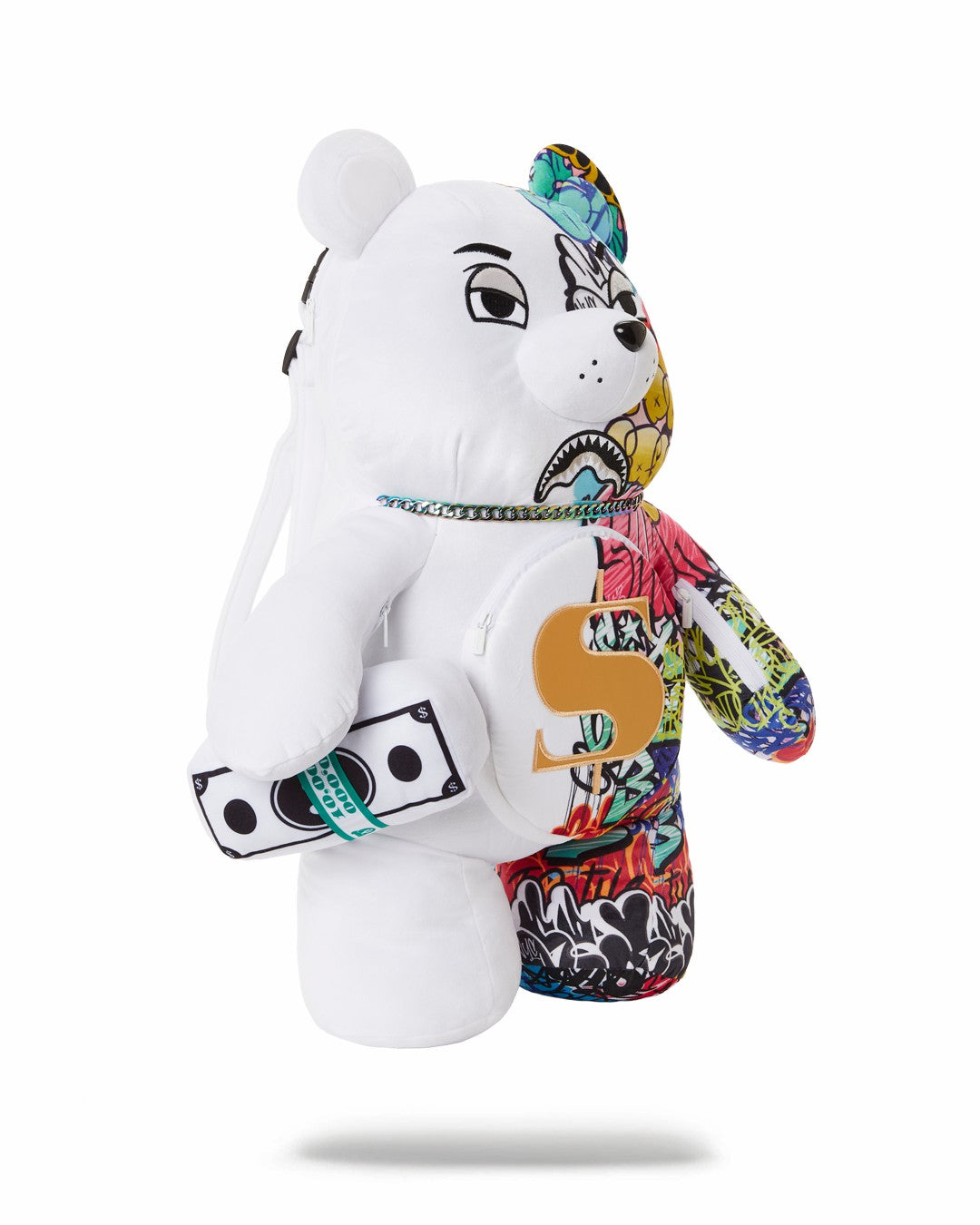Sprayground - HALF GRAFF MONEYBEAR TEDDYBEAR BACKPACK