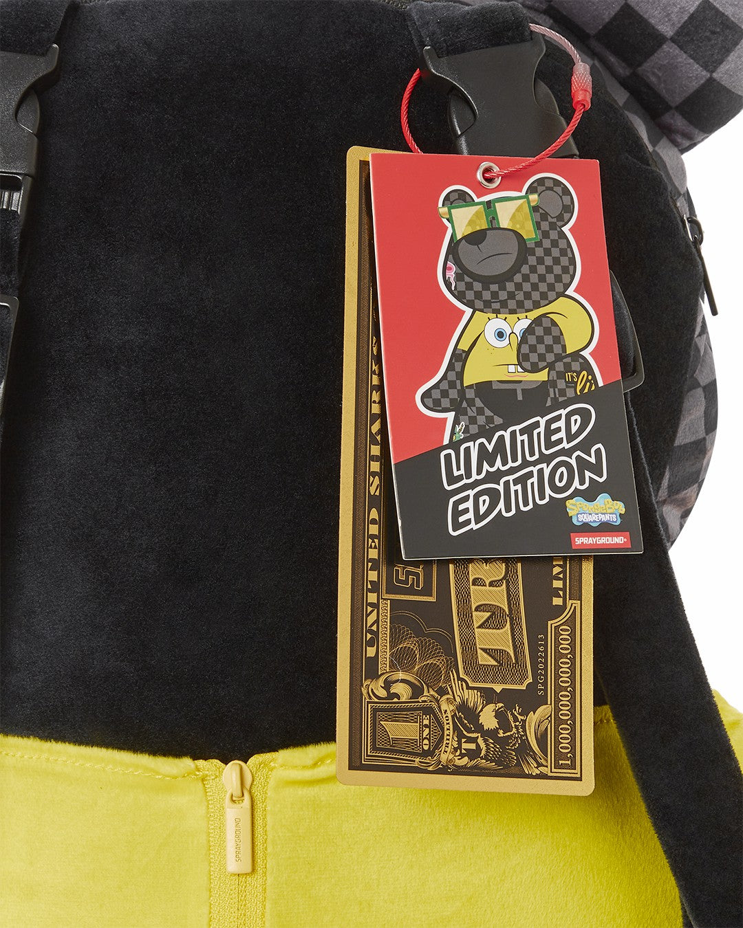 Sprayground - SPONGEBOB MONEYBEAR TEDDYBEAR BACKPACK