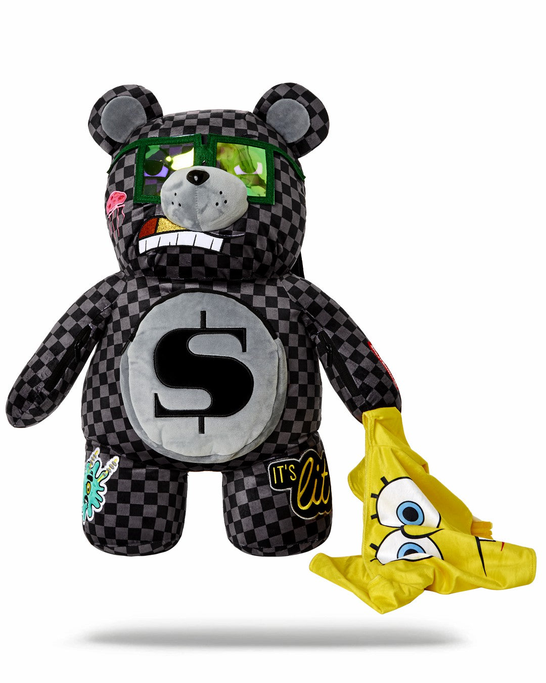 Sprayground - SPONGEBOB MONEYBEAR TEDDYBEAR BACKPACK