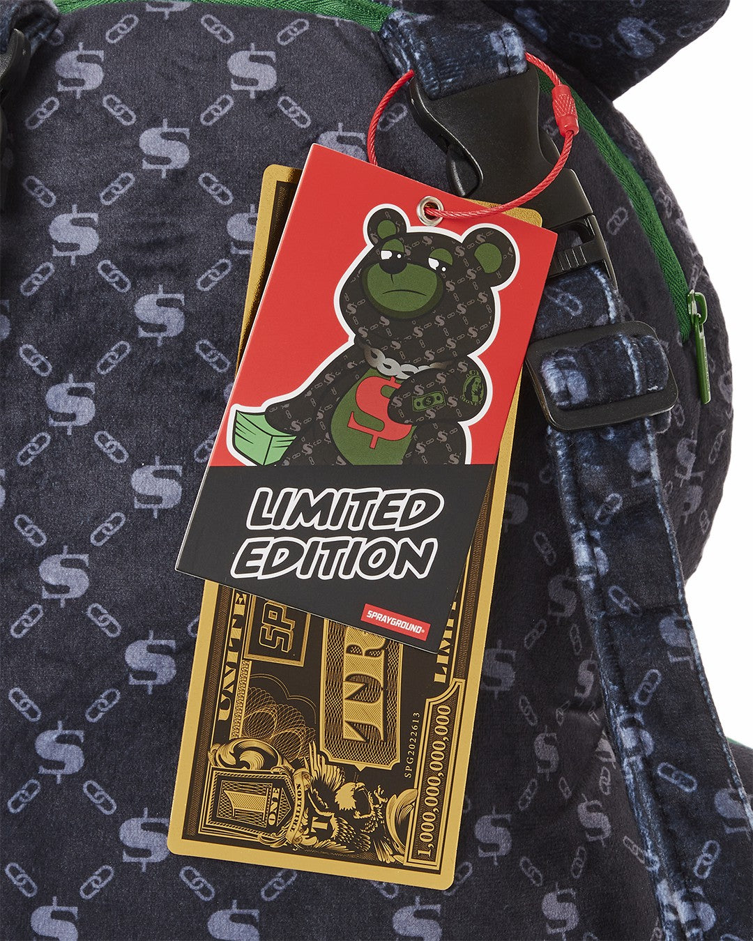 Sprayground - DINERO MONEYBEAR TEDDYBEAR BACKPACK