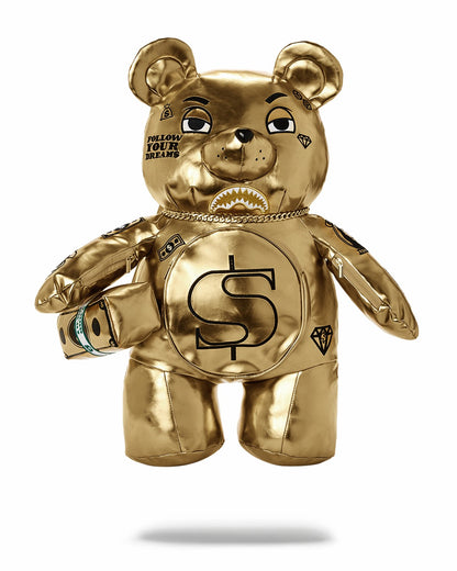 Sprayground - GOLD RUSH MONEYBEAR TEDDYBEAR BACKPACK