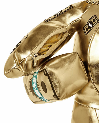Sprayground - GOLD RUSH MONEYBEAR TEDDYBEAR BACKPACK