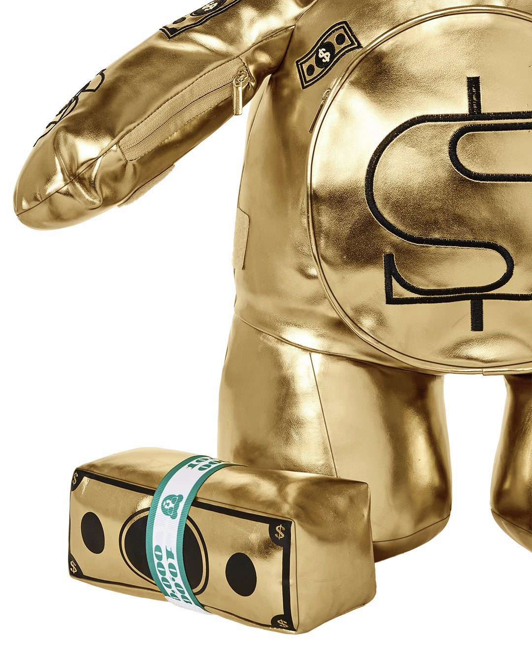 Sprayground - GOLD RUSH MONEYBEAR TEDDYBEAR BACKPACK