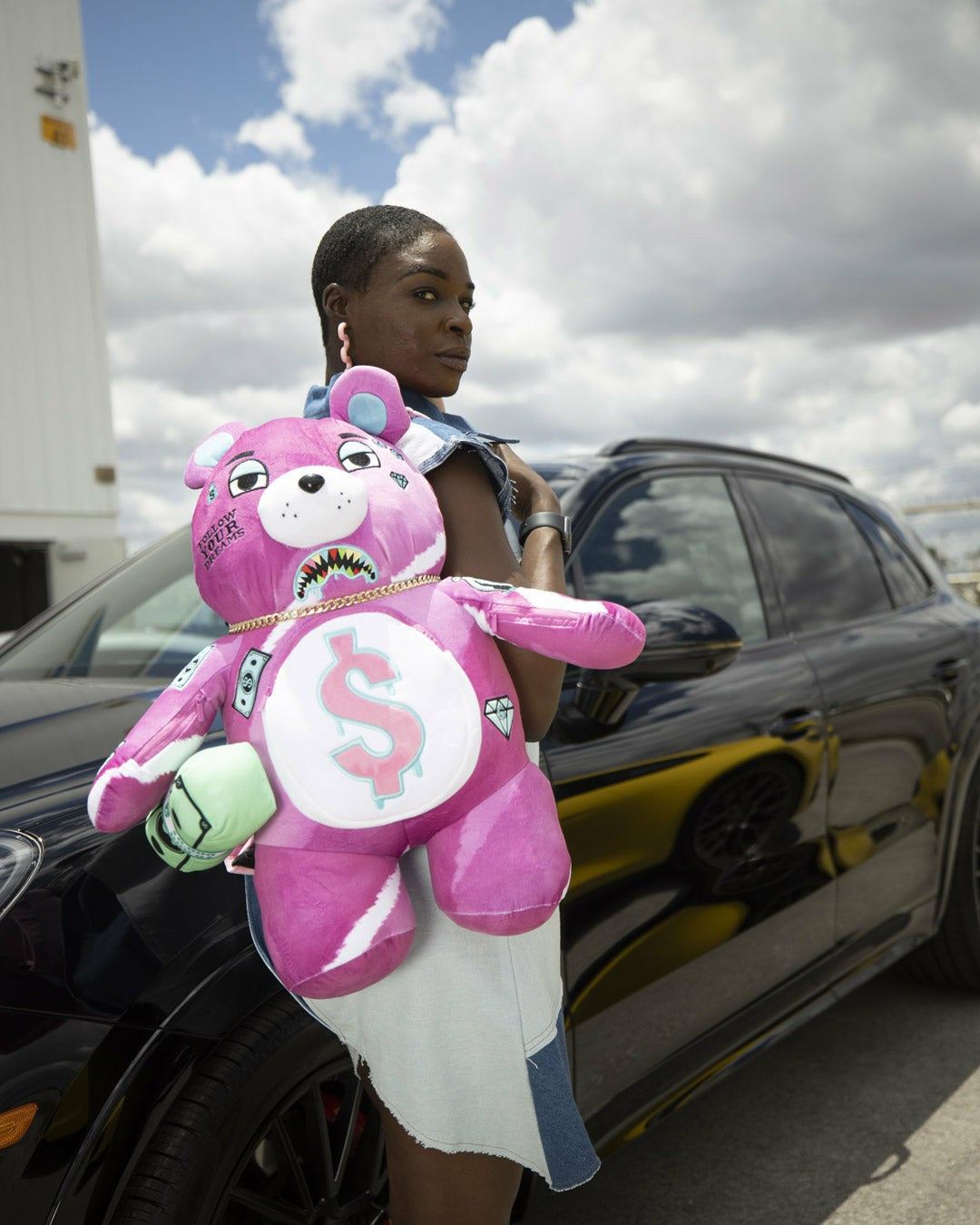 Sprayground - PINK PUNK MONEYBEAR TEDDYBEAR BACKPACK
