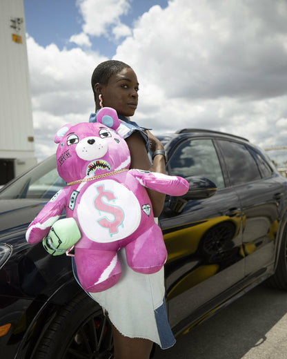 Sprayground - PINK PUNK MONEYBEAR TEDDYBEAR BACKPACK