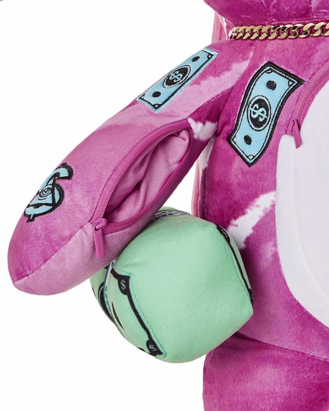 Sprayground - PINK PUNK MONEYBEAR TEDDYBEAR BACKPACK