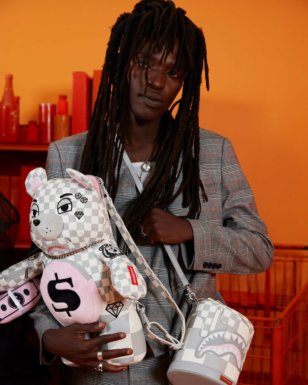 Sprayground - XTC LA PALAIS MEDIUM MONEYBEAR TEDDYBEAR BACKPACK