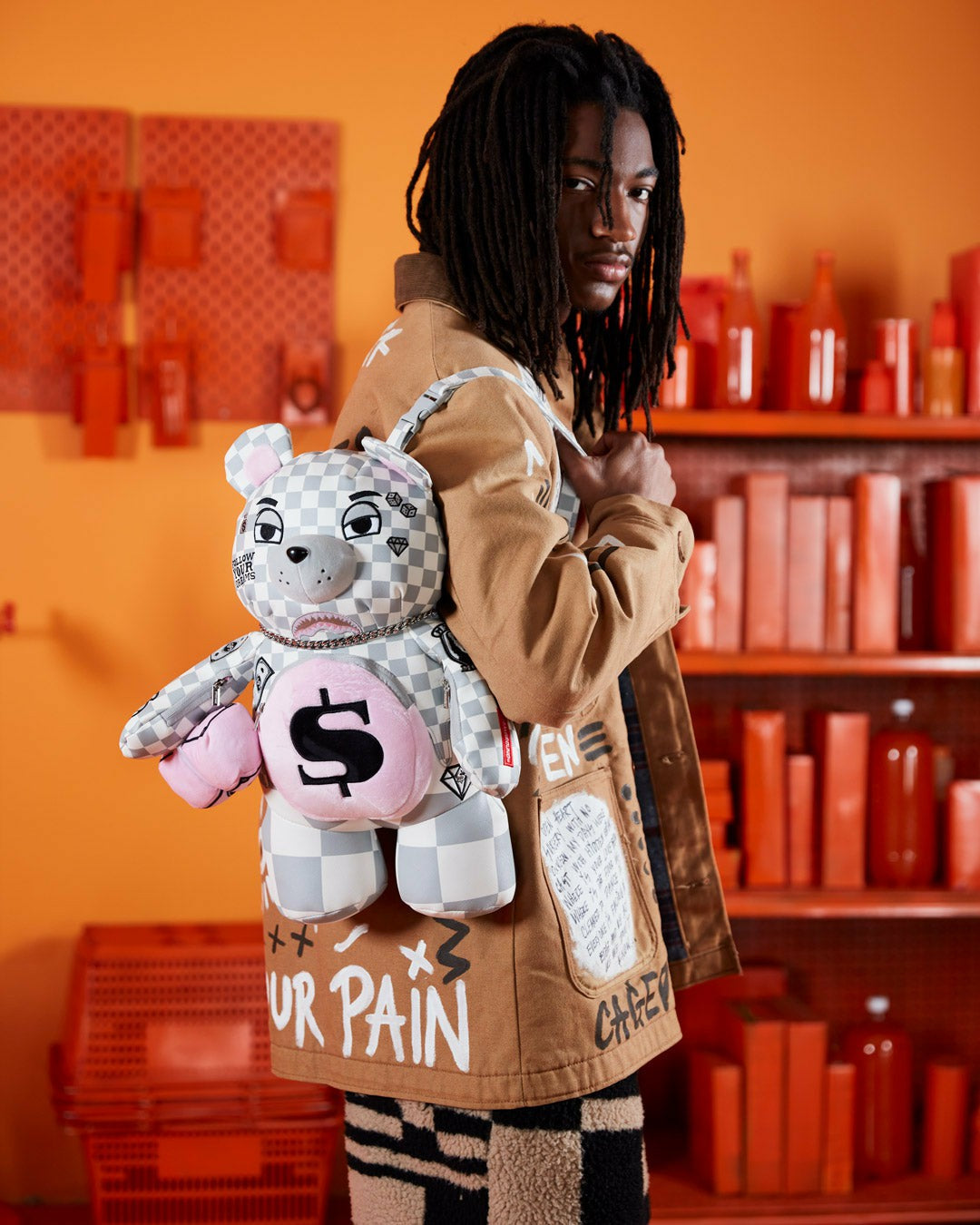 Sprayground - XTC LA PALAIS MEDIUM MONEYBEAR TEDDYBEAR BACKPACK