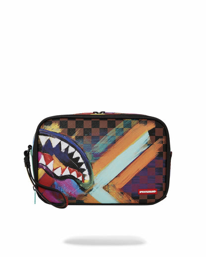 Sprayground - SHARKS IN PARIS CITY STREAKS TOILETRY BAG