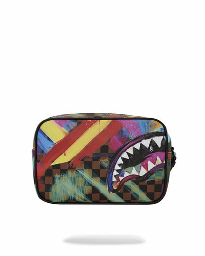Sprayground - SHARKS IN PARIS CITY STREAKS TOILETRY BAG