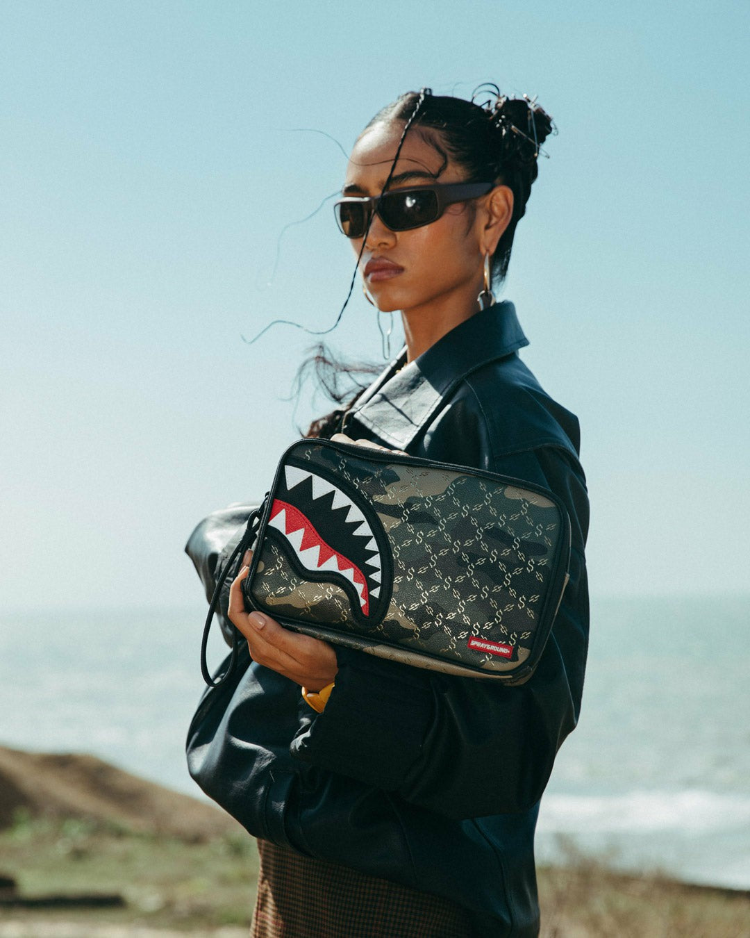 Sprayground - LASERS BLAZIN TOILETRY BRICKSIDE BAG