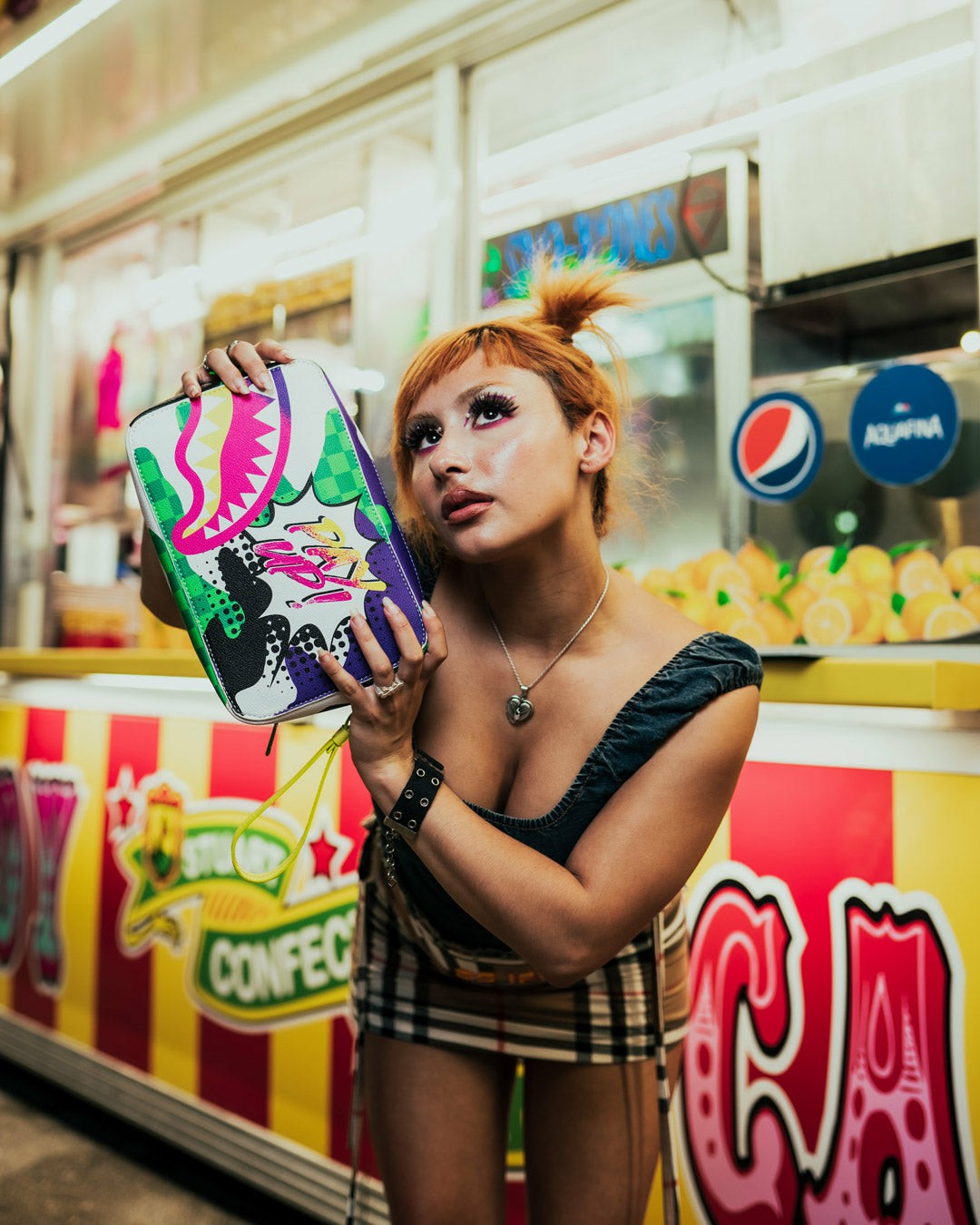 Sprayground - DREAMY TECHNICOLOR TOILETRY BAG