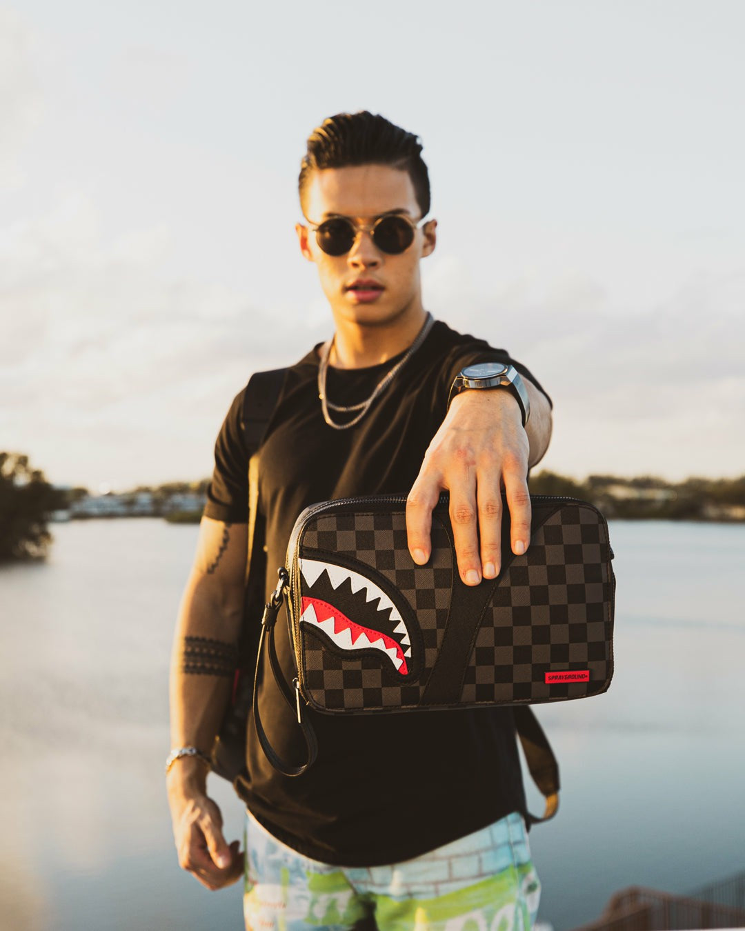 Sprayground - HENNY AIIR TO THE THRONE TOILETRY BAG
