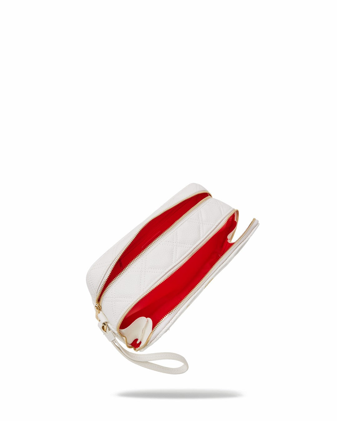 Sprayground - RIVIERA LE BLANC GOLD CHAIN SHARK TOILETRY BAG