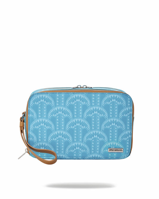 Sprayground - ILLUCHAINS TURQ TOILETRY BAG