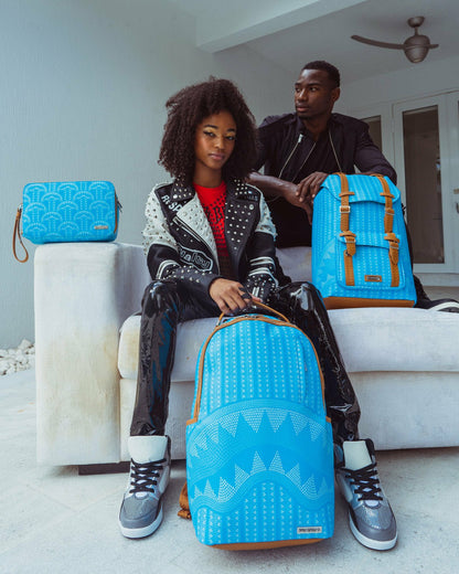 Sprayground - ILLUCHAINS TURQ TOILETRY BAG